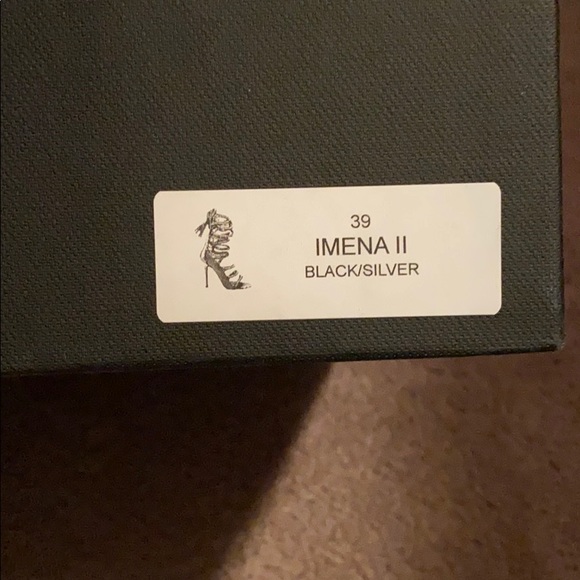 Monika chiang imena black heel seen on Carli bybel - Picture 3 of 4